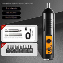 (2 Long Bits 10 Short Bits) Goodwillbrave Screwdriver, Portable Home Use Electric Screwdriver Set