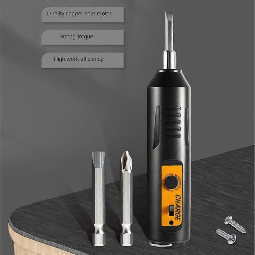 (2 Long Bits 10 Short Bits) Goodwillbrave Screwdriver, Portable Home Use Electric Screwdriver Set 2