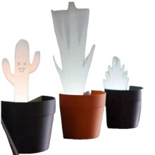 (Black flower pot) Light Projections Plant Pot with 7 Plant Accessories, Black Hole Projection Lamp