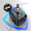 (bule) 3.4/5A Universal Travel Adapter 3USB & Type-C Charger US/UK/EU/AU Plug Converter 3