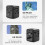 (bule) 3.4/5A Universal Travel Adapter 3USB & Type-C Charger US/UK/EU/AU Plug Converter 5