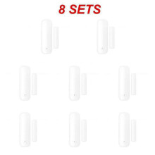 (8 units) Tuya Smart Wifi Door Sensor Magnet Window/door Status Detector Smart Life App Notification Push Alarm Work With Alexa Google