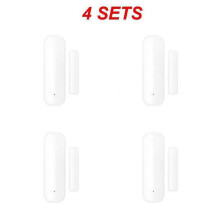 (4 units) Tuya Smart Wifi Door Sensor Magnet Window/door Status Detector Smart Life App Notification Push Alarm Work With Alexa Google