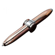 Fingertip Fidget Pen Easy Rotating Decompressing Toy Spinning Tops for Schools-rose Gold