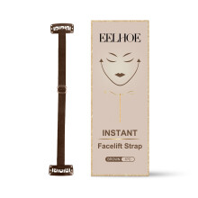 (Brown) Face Lift Bandage - Lift Skin & Enhance Contour for Youthful Look