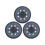 3pcs Backing Pad 5 Inch Sanding Pad 8-hole Hook And Loop Sander Pad Part for Dwe6423 N329079 Working 1