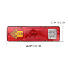 2 Pcs Car Hauler 12v Led Trailer Lights Tail Lights Car Marker Tail Led Running Lamp