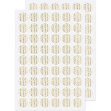 (PC-243) Screw Hole Stickers Pvc Covers Self Adhesive, 21mm Decorative Stickers Screws Covers Caps