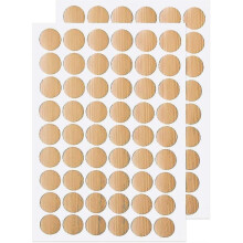 (PC-221) Screw Hole Stickers Pvc Covers Self Adhesive, 21mm Decorative Stickers Screws Covers Caps