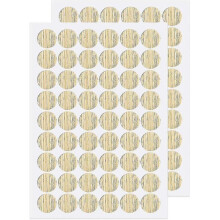 (PC-241) Screw Hole Stickers Pvc Covers Self Adhesive, 21mm Decorative Stickers Screws Covers Caps