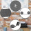 4 Pack Typewriter Ribbon Twin Spool Typewriter Ribbon Ink Twin Spool Ink Replacement Part for Most 2