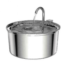 Cat Water Fountain,3.2l/108oz Automatic Stainless Steel Pet Fountain Dog Water Dispenser, Ultra-qui(,)