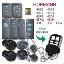 868mhz Garage Door Command Duplicator Hormann Hsm2 Hsm4 868 Remote Garage Gate Control