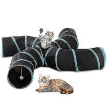Collapsible Cat Tunnel Tube Puppy Kitten Rabbit Play Toy