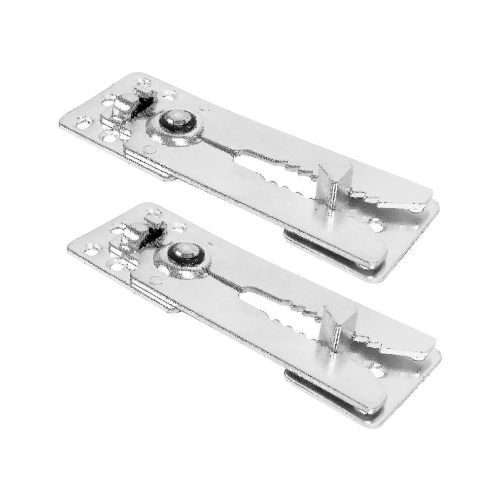 2 Packs Of Sectional Sofa Connector, Metal Sectional Sofa Furniture Connector Sectional Connectors for Sliding Sofa