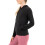 (M) Women's Full-Zip Honeycomb Textured Jacket - Black 7