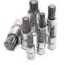 Socket Set Xzn Multi-tooth 8 Pieces M4 - M16