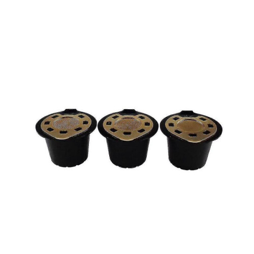 Reusable Capsules Refillable Coffee Capsule Filter Compatible for Coffee Machines 1