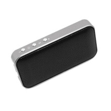 Portable Outdoor Mini Pocket Audio Ultra-thin Bluetooth Speaker Loudspeaker Support Tf Card -black