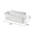 Wall Mounted Single Layer Bathroom Storage Rack Shelf Home Decoration (Beige) 10
