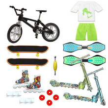 Mini finger bike finger skateboard Toy finger scooter Finger Pants trolley scooter