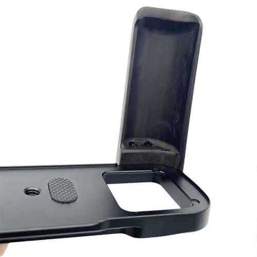 Wooden Quick Release L Plate Bracket for GFX50R Camera Hand Grip 2