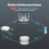 Tuya Zigbee Smart PIR Sensor Human Body Infrared Motion Detector with Magnetic Base Home Security Au 3