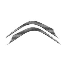 Carbon Fiber for Toyota Corolla 2007-2013 Center Console Gear Side Trim Strip Sticker Interior Acces