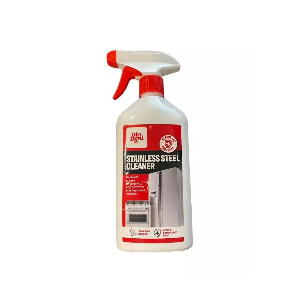Dirt Devil Stainless Steel Grease and Fingerprint Cleaner 500ml
