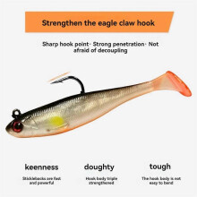Soft Fishing Lures Paddle Tail Swimbait for Bass Fishing 6.4g 12.3g