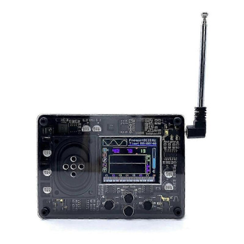 Mini Theremin Musical Electronic Inst ent with Screen Display Gift Black 1