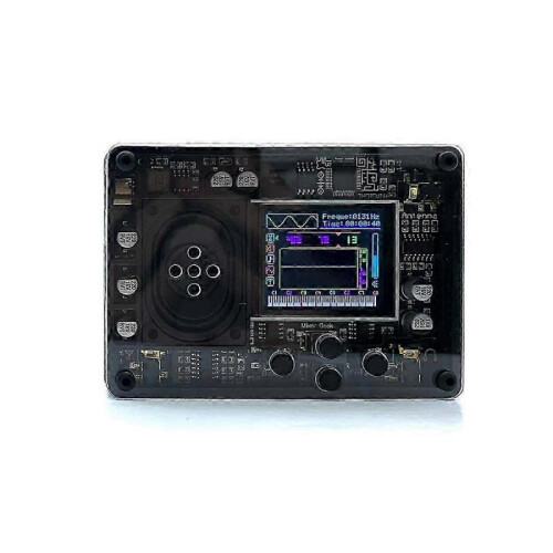 Mini Theremin Musical Electronic Inst ent with Screen Display Gift Black 2
