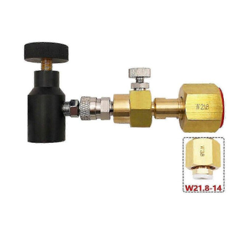 (B) SodaStream CO2 Refill Adapter Kit Compatible with Quick Connect W21.8