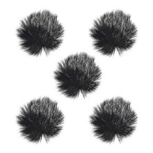 (5) Outdoor Microphone Windscreen Muff Mini Lapel Lavalier Microphone Windshield