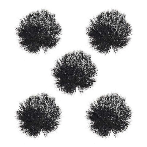 (5) Outdoor Microphone Windscreen Muff Mini Lapel Lavalier Microphone Windshield