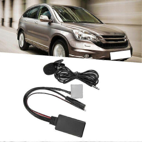 Bluetooth 5.0 Car Stereo Microphone with AUX Audio Cable Replacement for Honda Civic 2006-2013 2