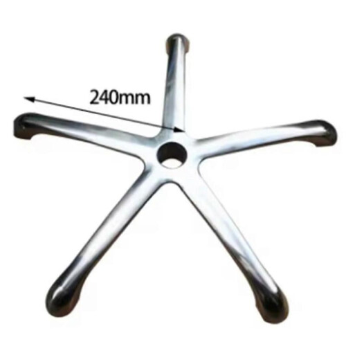 Office Chair Base Aluminum Alloy Chair Bottom Part Replacement 2