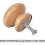 20pcs Wooden Door Handle Set, Furniture Knobs for Kitchen Cabinets and Cupboards, Round Pull Knobs for Cabinet Drawers and Storage Boxes 3