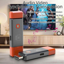 (As Shown, Transmitter) 1080P Wireless HDMI-Compatible Extender Video Adapter TV Stick Dongle for Camera PC to Monitor