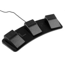 Fs23-p Usb Triple Foot Switch Multifunctional Customized Foot Pedal Photoelectric Switch for Image Acquisition Music Game Control