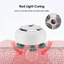 Electric Scalp Massager for Body Cat Relax Red Light Physiotherapy 3d Head Hair Massage Deep Tissue Kneading Vibration Shoulder