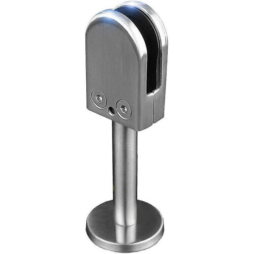 Glass Clamp Fixing Bracket, 304 Stainless Steel U-shaped Bracketsilver