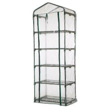Greenhouse Plant Home Garden Veg Shelf Frame Cover Clear Pvc Cover
