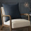 Coussin 60x60 cm Coton Minuit 2