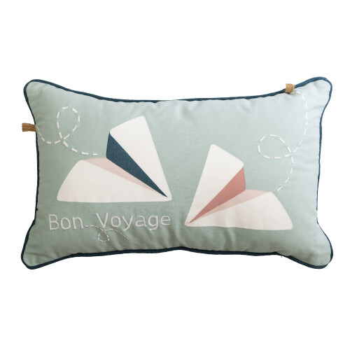 Coussin 30x50 cm Coton Petits Papiers