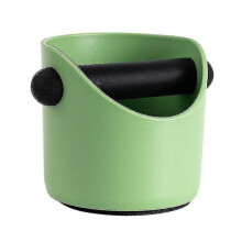 Espresso Knock Box Removable Knock Bar Non-Slip Base Smooth Edge Thick Slant Opening Storage Anti-cr