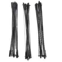 36pcs Scroll Saw Blades 127mm Carbon Steel Fretsaw Blades with Cross Pin 15/18/24 Teeth Standard Fi