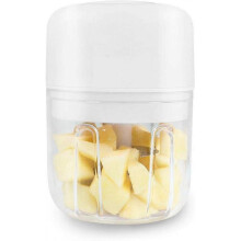 Electric Food Chopper Powerful Compact Wireless Mini USB Charging Garlic Chopper Grinder Vegetable Crusher Cutter Food Blender Processor Multifunction