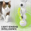 Interactive Caterpillars Cat Toy Battery Powered Boredom Busters for Cat Dog 4