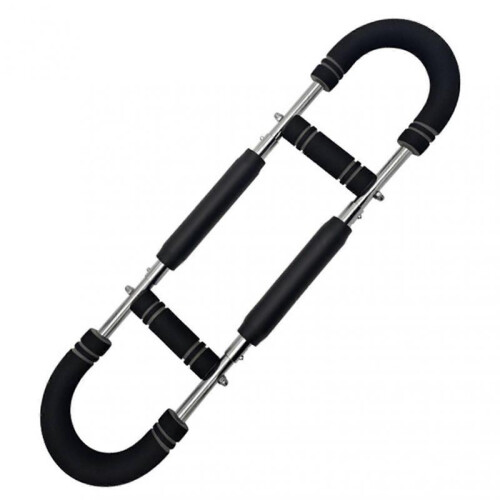 (Gray 40KG) Arm Exerciser Multifunctional Household U-shaped Arm Exerciser Workout Accessories 1